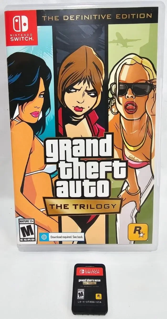 Grand Theft Auto- The Trilogy - The Definitive Edition For Nintendo Switch